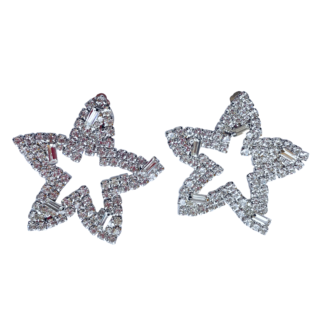 Crystal Star Earrings