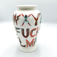 F**k You Alphabet Vase