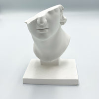 Half Male Face Sculpture