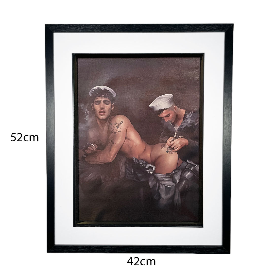 Picture of a Hot guy Getting a Tattoo