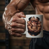 Three gay guys mug