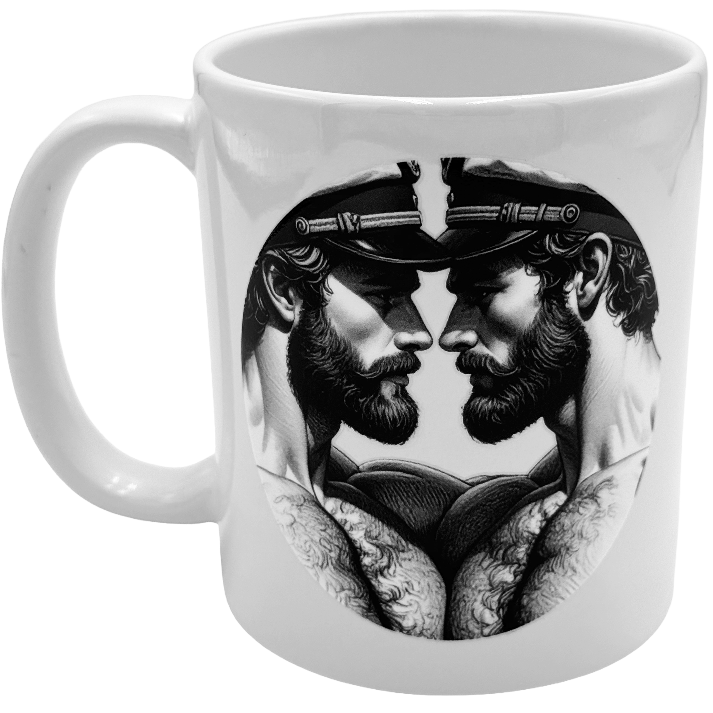 Strong Gay bearded sailors mug