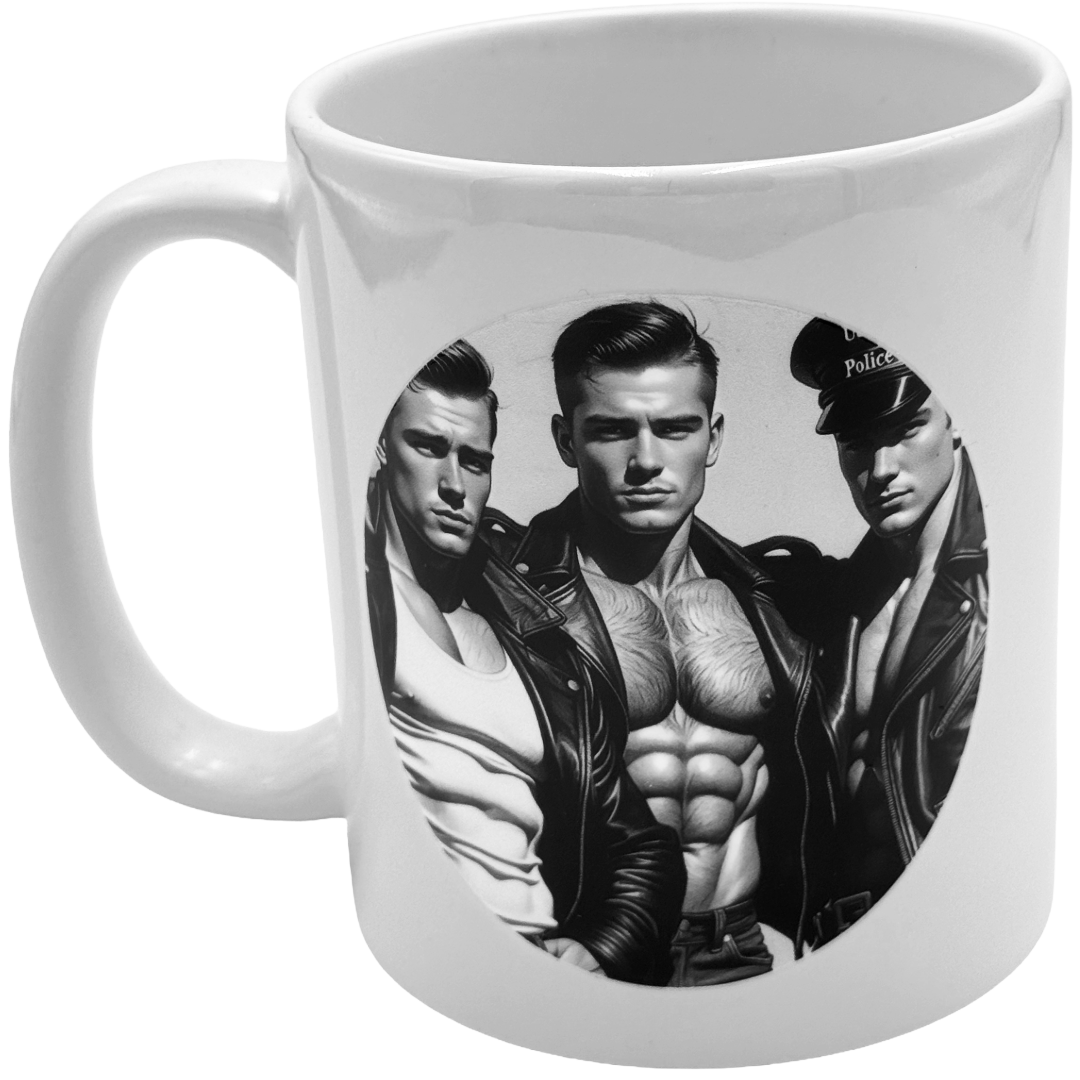 Strong gay men's mug
