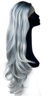 Smokey Grey Ombre Lace Front Wig