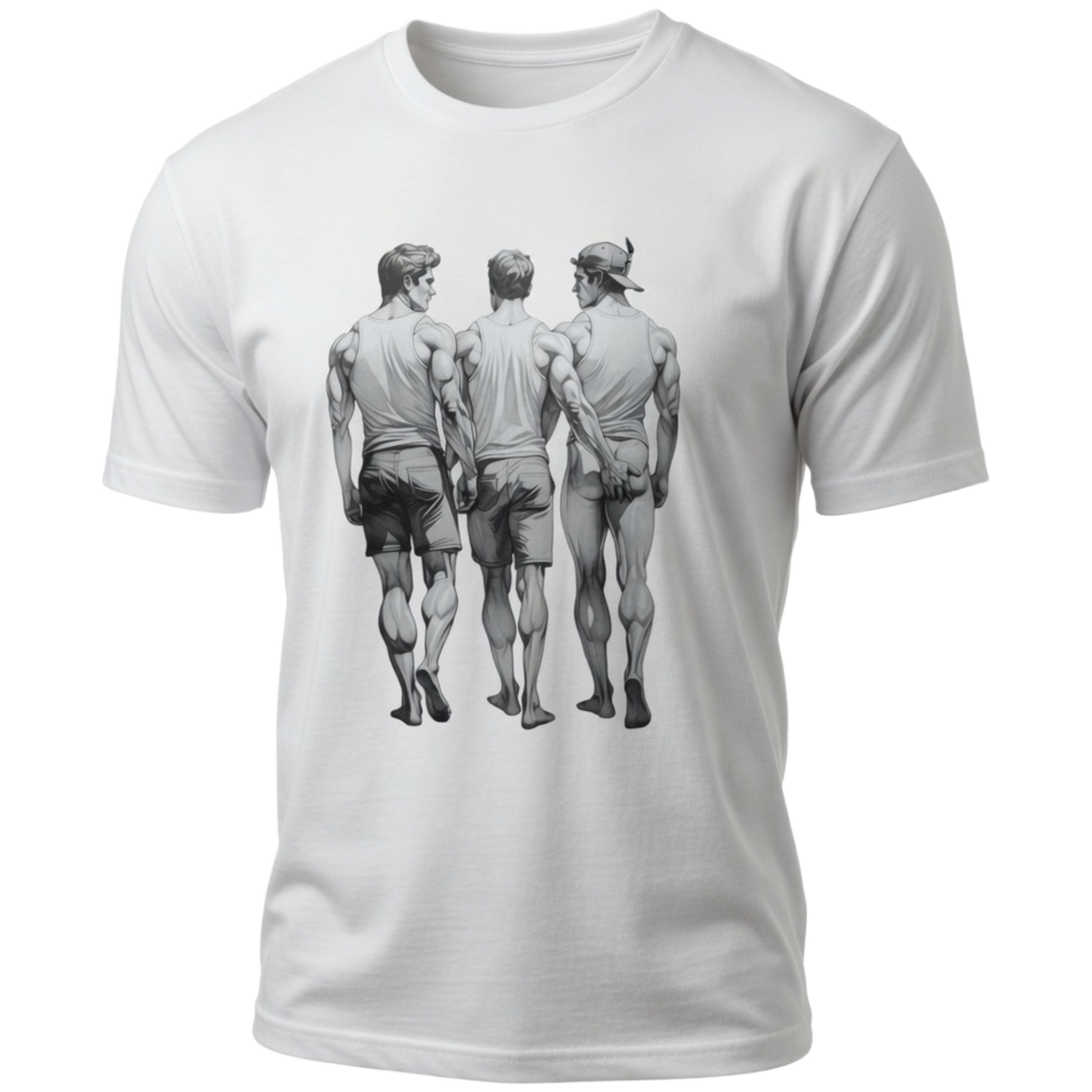 3 gay boys, T-shirt