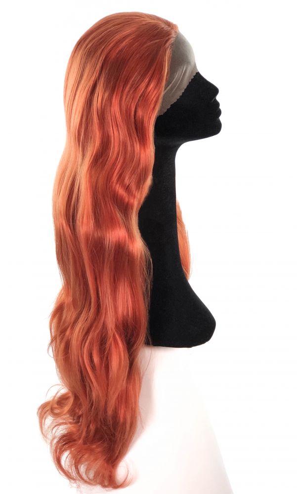 Dark Copper Lace Front Wig