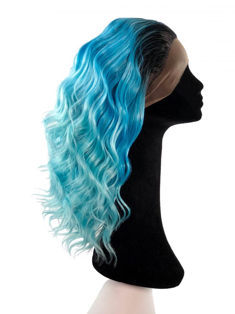 Lagoon Blue  Lace Front Wig