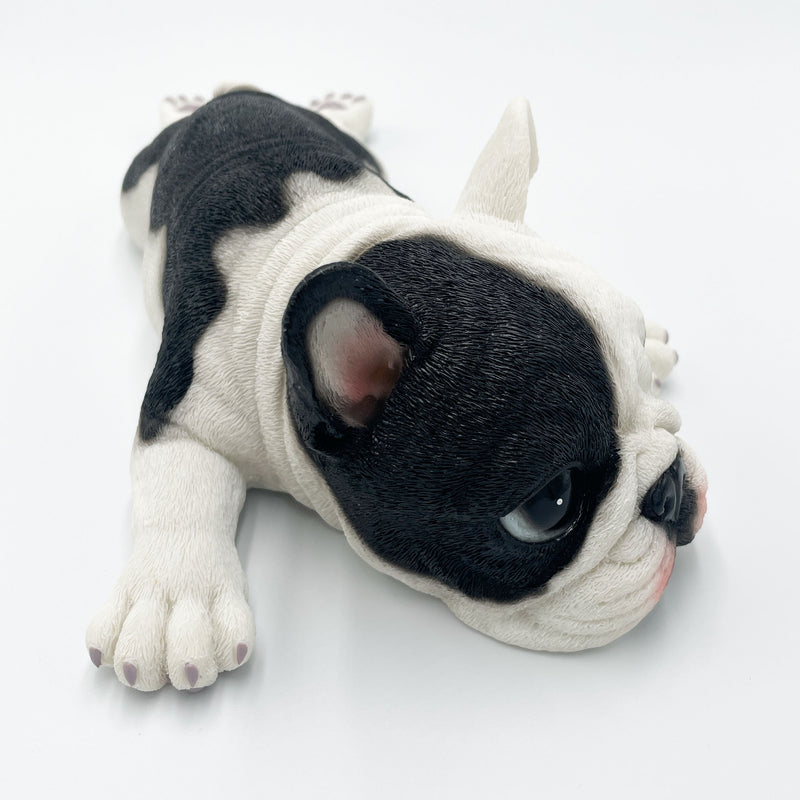 Cute French Bulldog Resin Figure