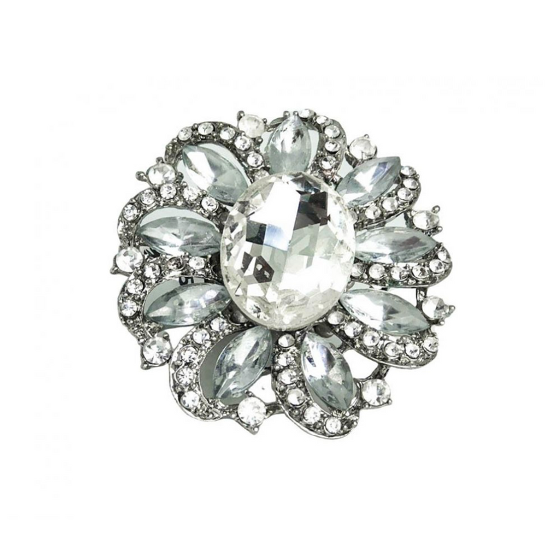 Crystal and Rhinestone Ring