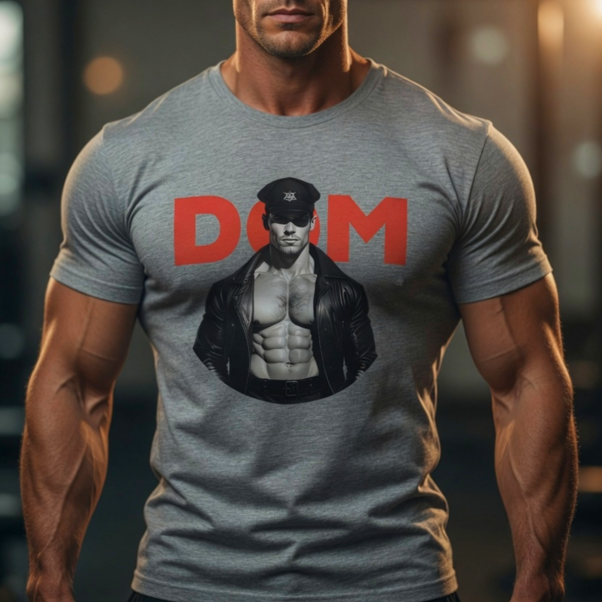 Dom leather guy, t-shirt