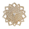Crystal and Gold Ring