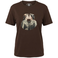 Lesbian army couple t-shirt