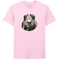 Lesbian army couple t-shirt
