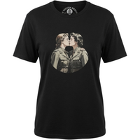 Lesbian army couple t-shirt