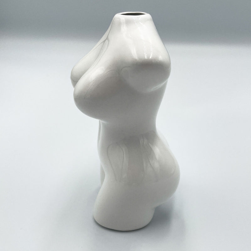 Small Female Torso Vase