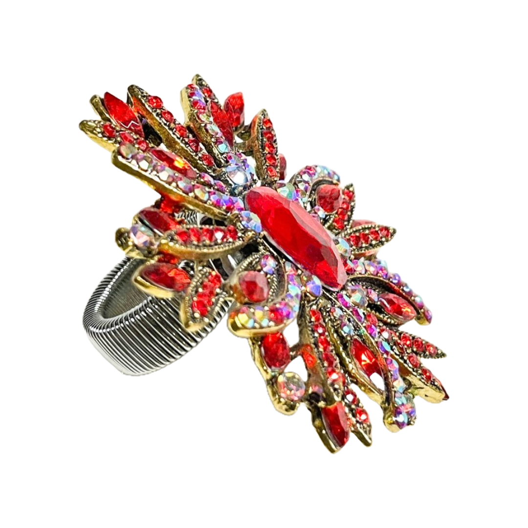 Red Crystal Ring