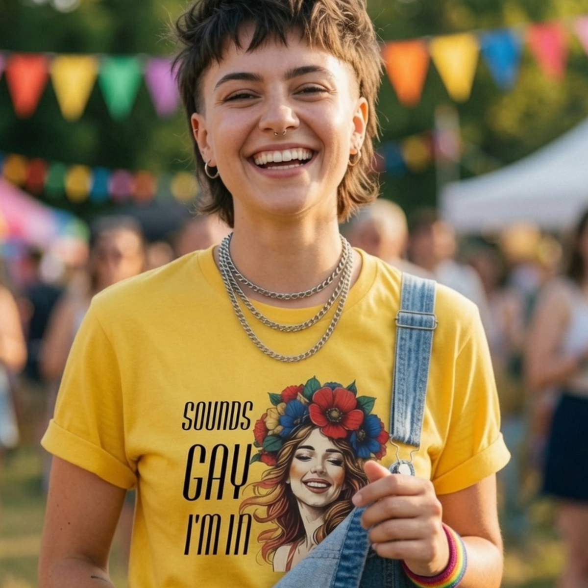 "Sounds Gay I'm in" t-shirt