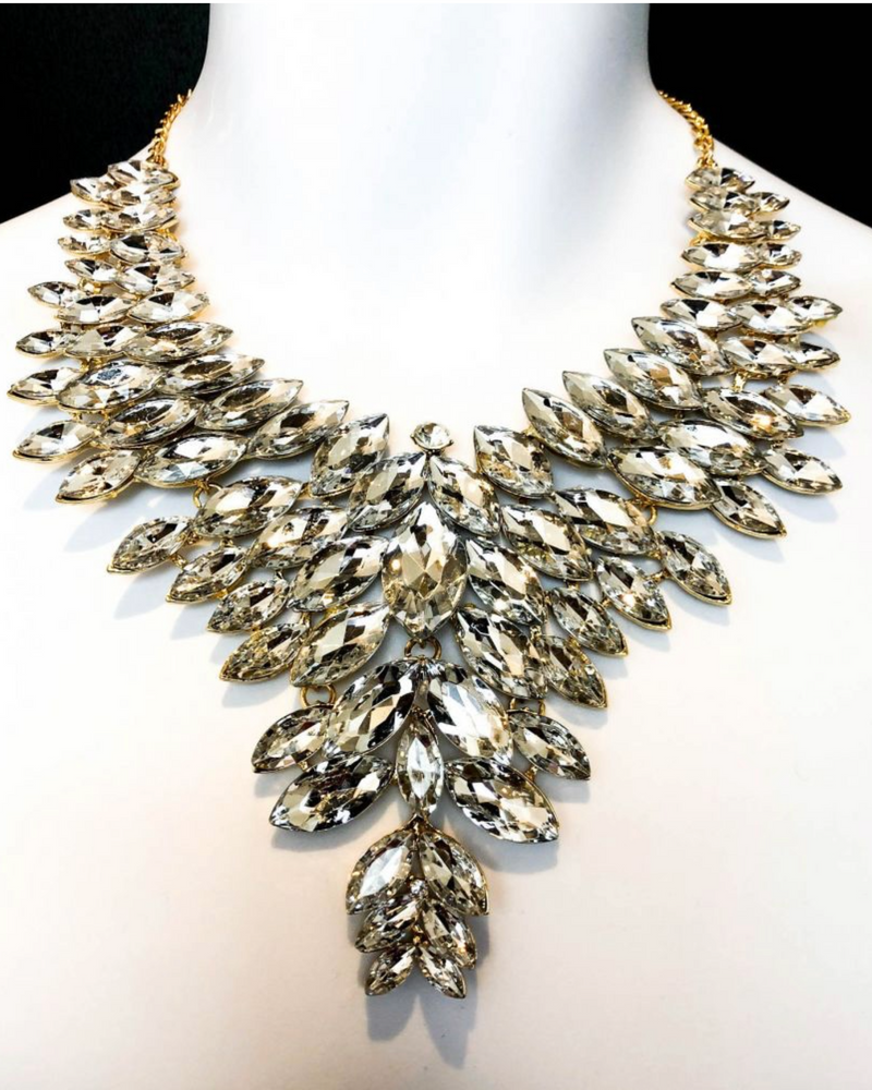 Large Crystal Necklace 3