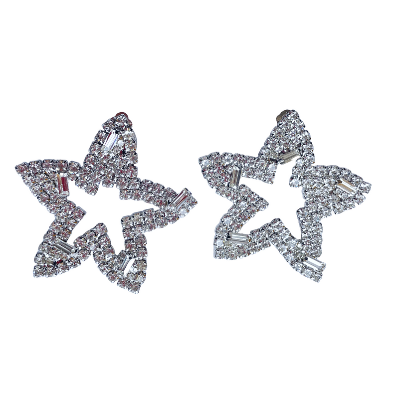 Crystal Star Earrings
