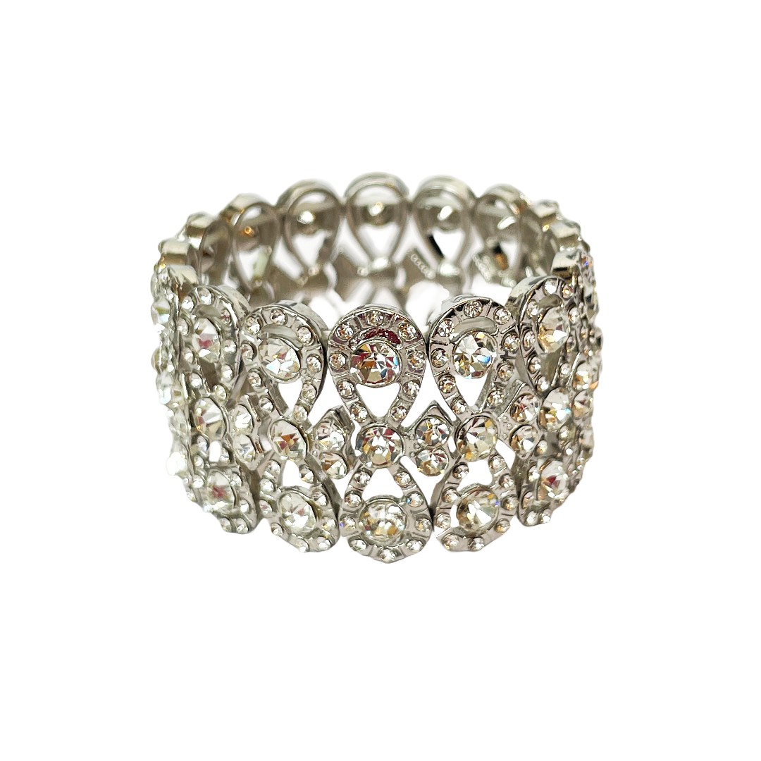 Silver and Crystal Bracelet