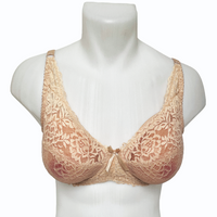 Beige Wired Pocket Bra