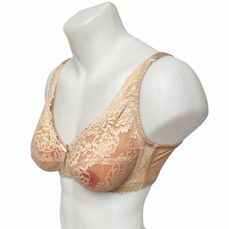 Beige Wired Pocket Bra
