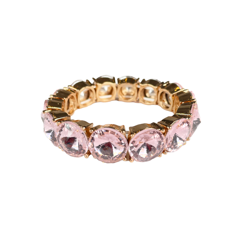 Pink Crystal Bracelet