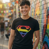 Superman Gay Pride T-Shirt