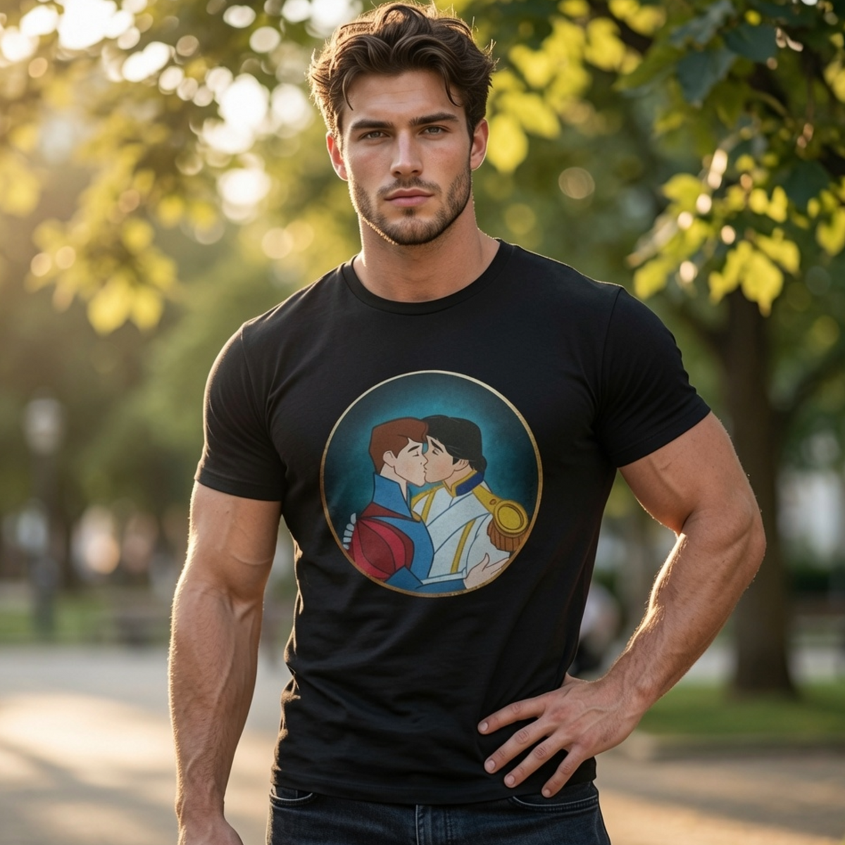 Princes Kissing T-Shirt
