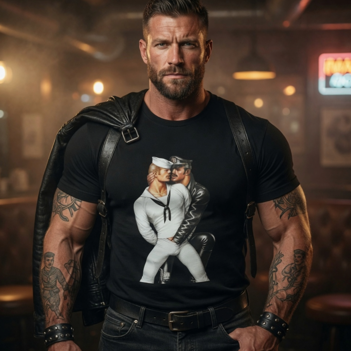 Tom Of Finland Gay Mens T-Shirt