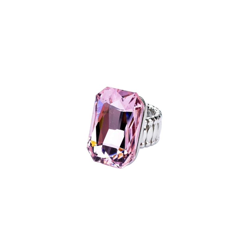 Pink Crystal Ring