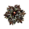 Large Purple Rhinestone Ring