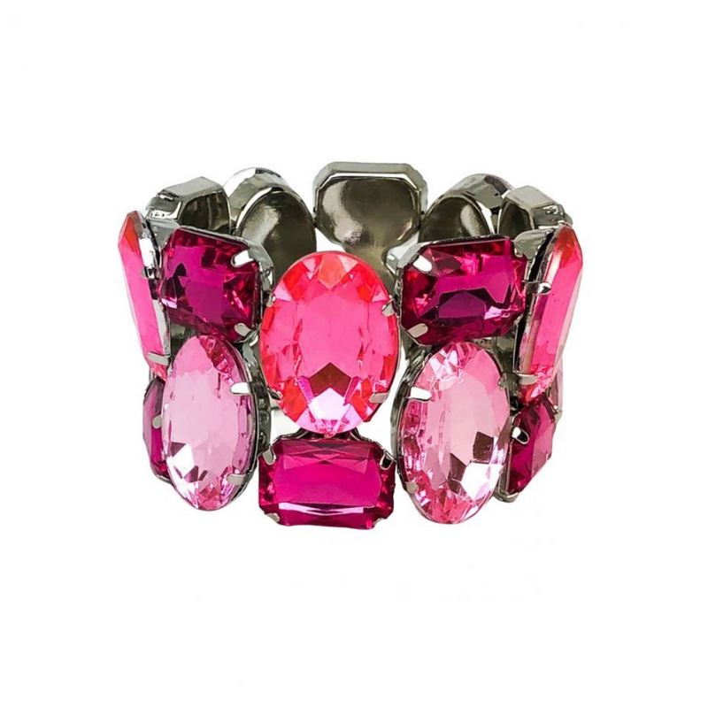 Pink Crystal Bracelet