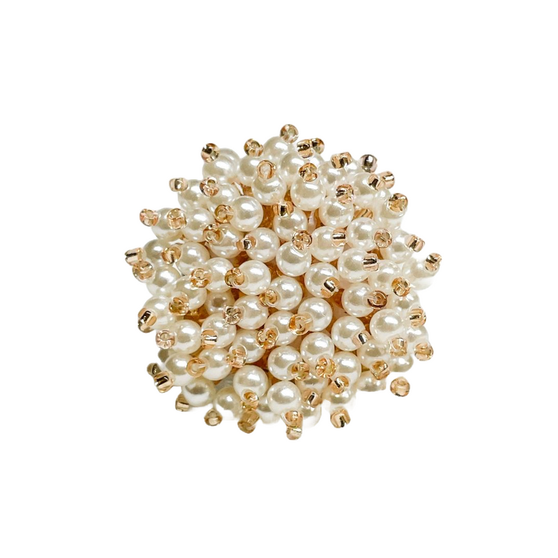 Pearl Cluster Ring