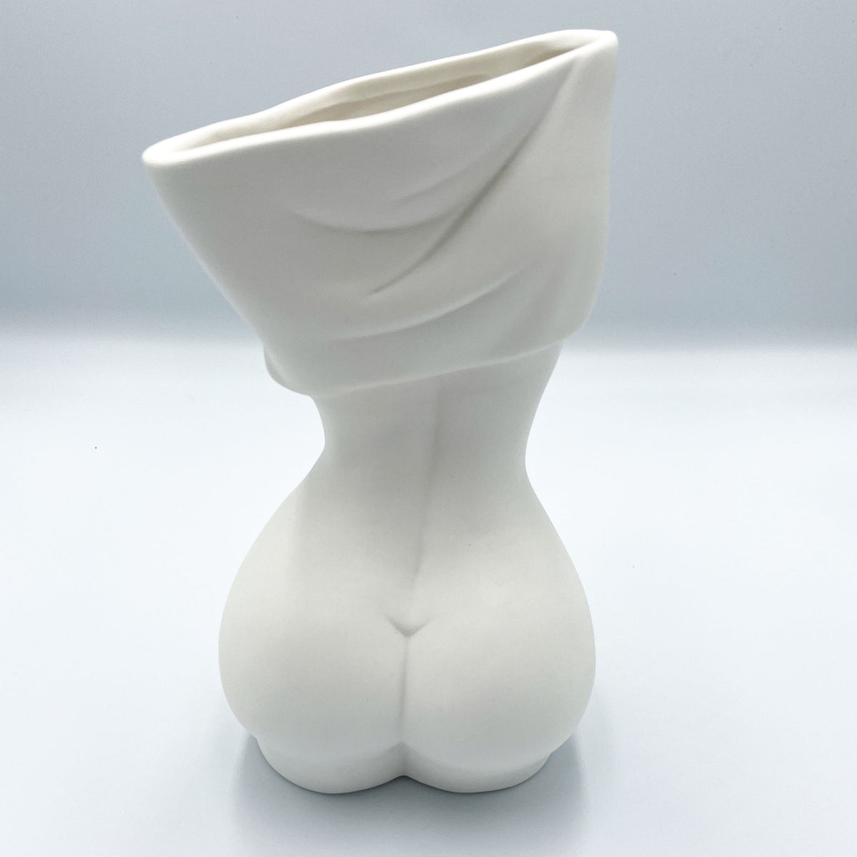 Female Torso Ceramic Vase