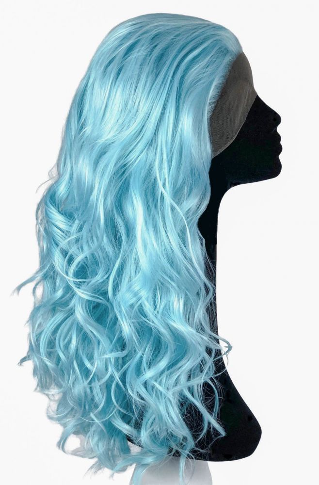 Pale Blue Lace Front Wig