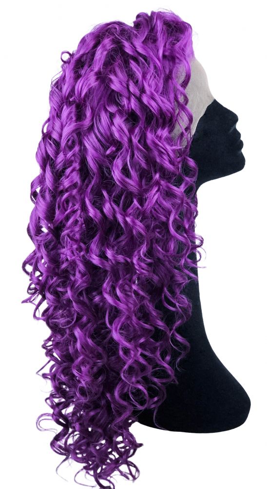 Violet Spiral Lace Front Wig