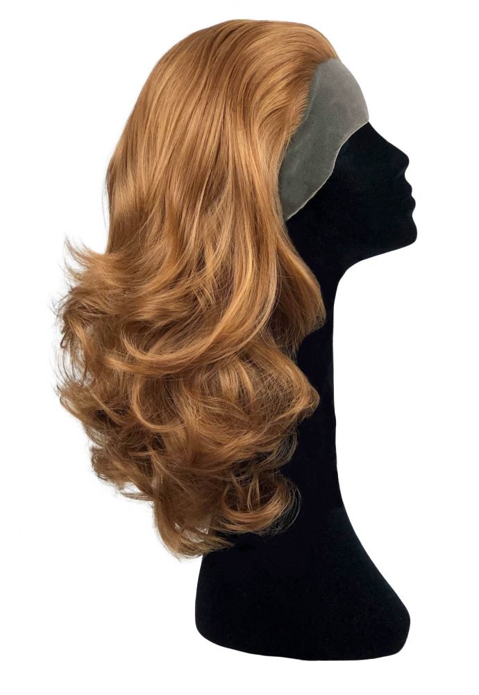 Light Warm Brown Lace Front Wig