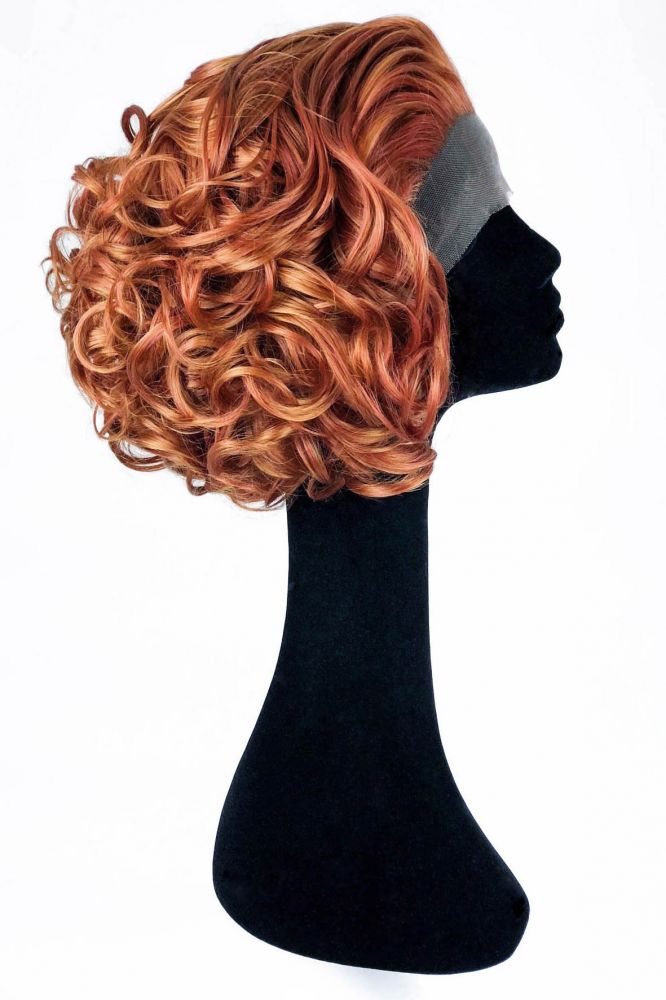 Mid Copper Lace Front Wig