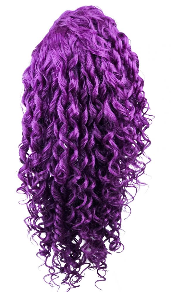 Violet Spiral Lace Front Wig