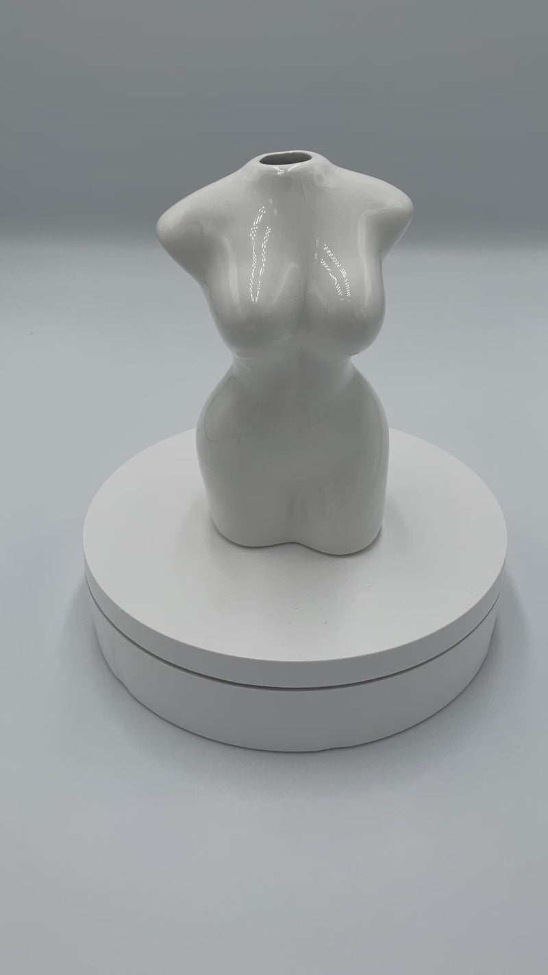 Small Female Torso Vase