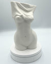 Female Torso Ceramic Vase