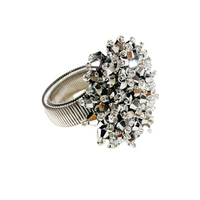 Tint Silver Bead Ring
