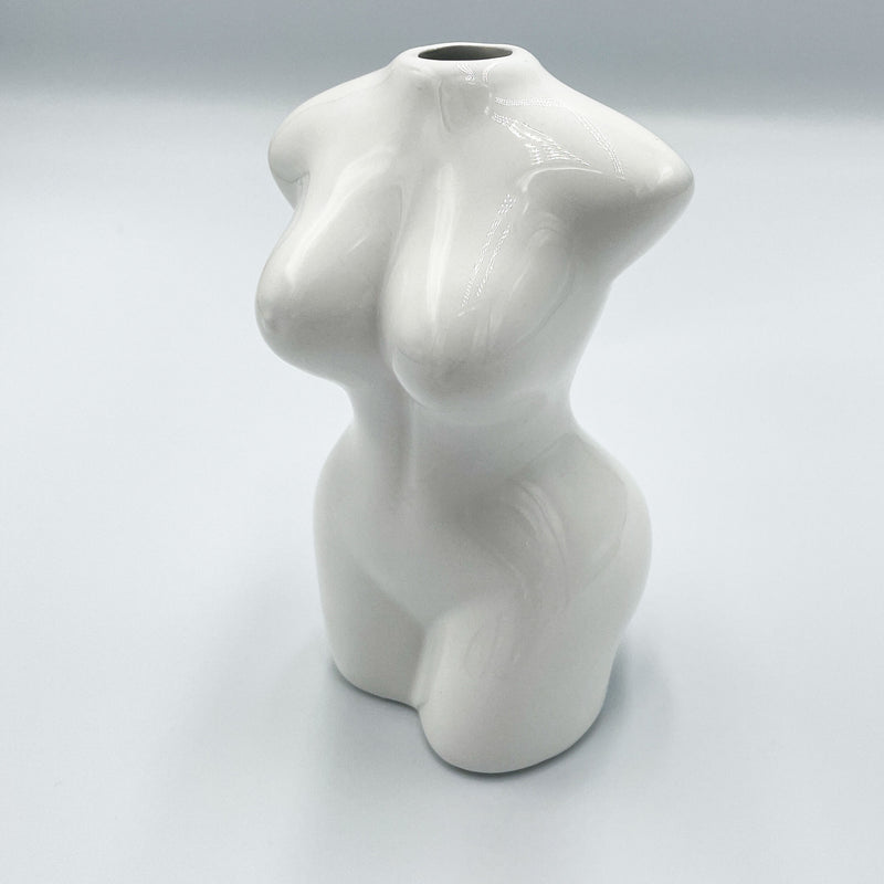 Small Female Torso Vase