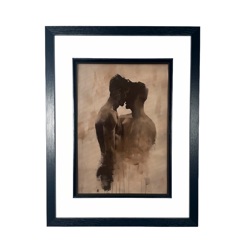 Picture of a Gay Couple kissing